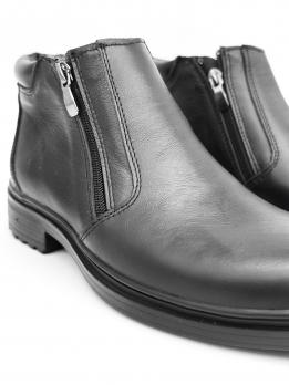 Полуботинки мужские с двумя молниями